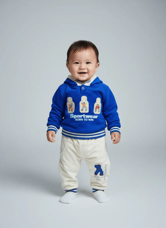 Fleece Cozy Hoodie 2-Piece Imported