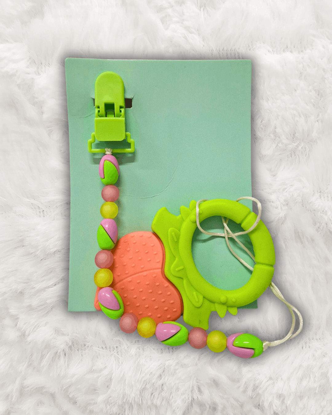 Silicone Teether with Chain Imported