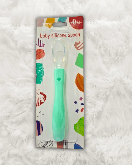 Bear Baby Silicone Spoon Imported