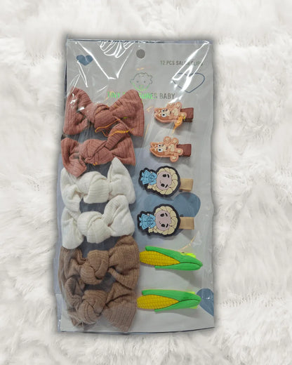 Baby Girl Hair Clips Imported (TTGHC-01)