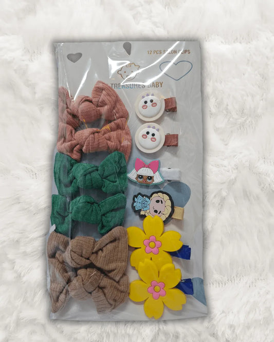 Baby Girl Hair Clips Imported (TTGHC-01)