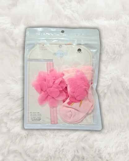 ALYA Socks & Hair Band Imported
