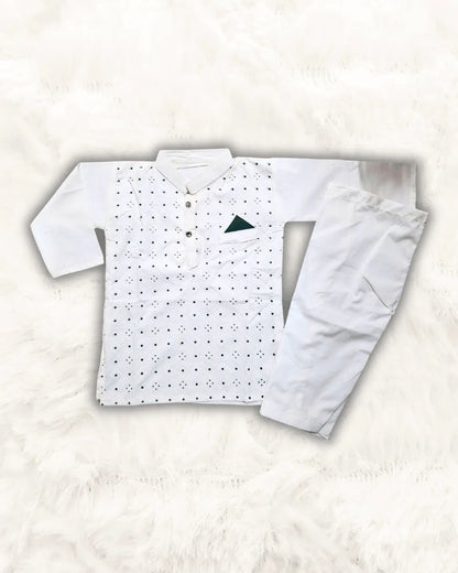 Embroidered Azadi Kurta Shalwar (TTAZS-10)